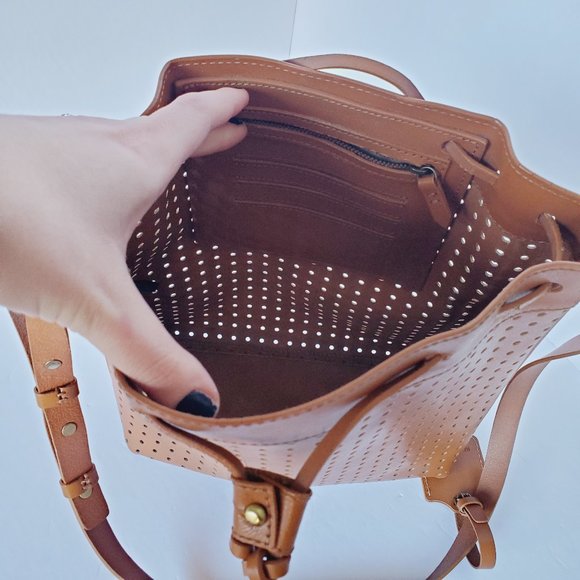 KELSI DAGGER Genuine Leather Bucket Bag - Picture 5 of 12